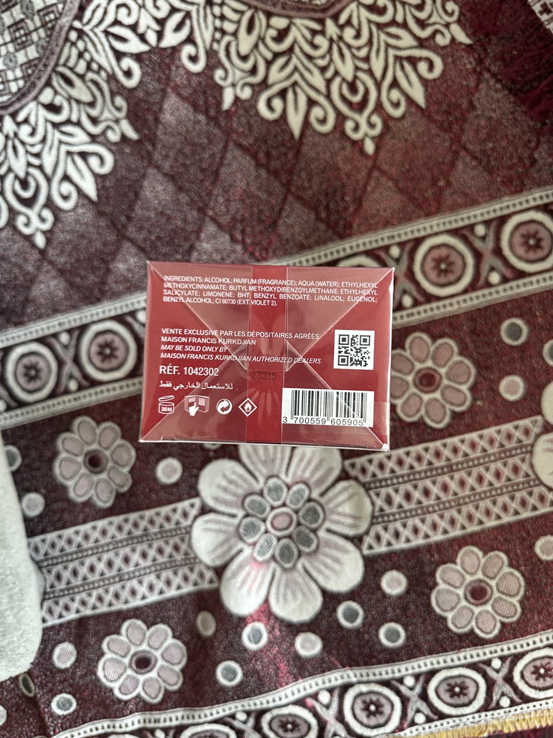 Maison Francis Kurkdjian Baccarat Rouge 540 (70ml) - photo 5