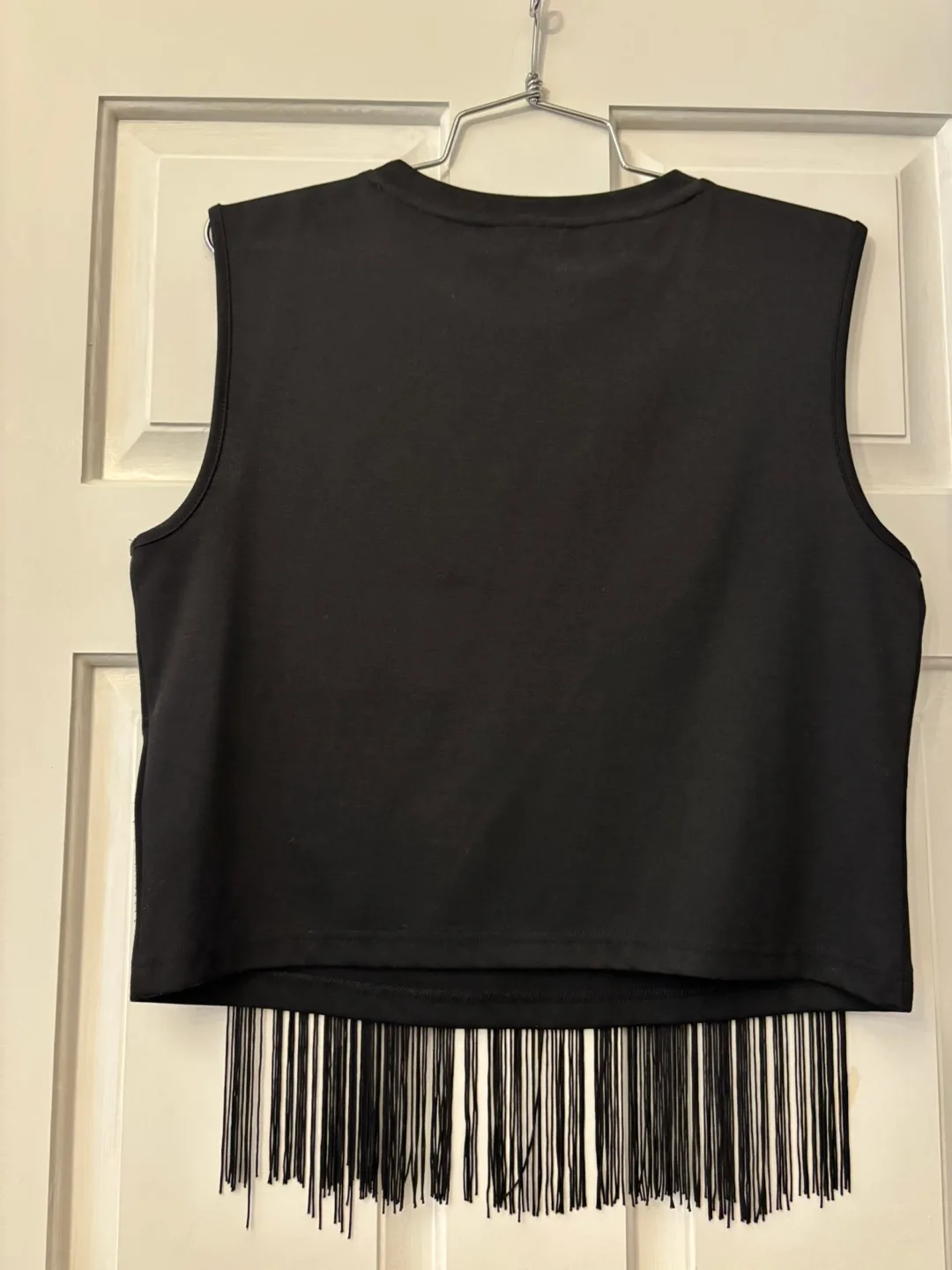 Noisy May Black Fringe Top image indicator(3)