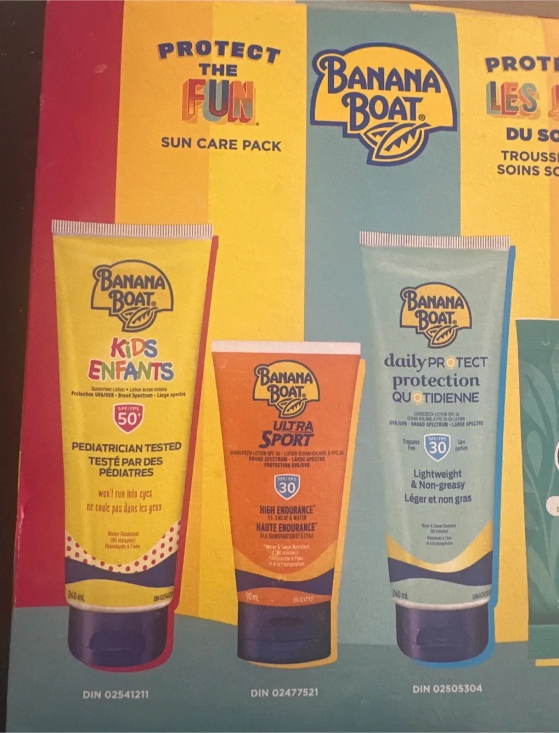🧡Banana Boat Sunscreen Lotion Pack - brand new! thumbnail