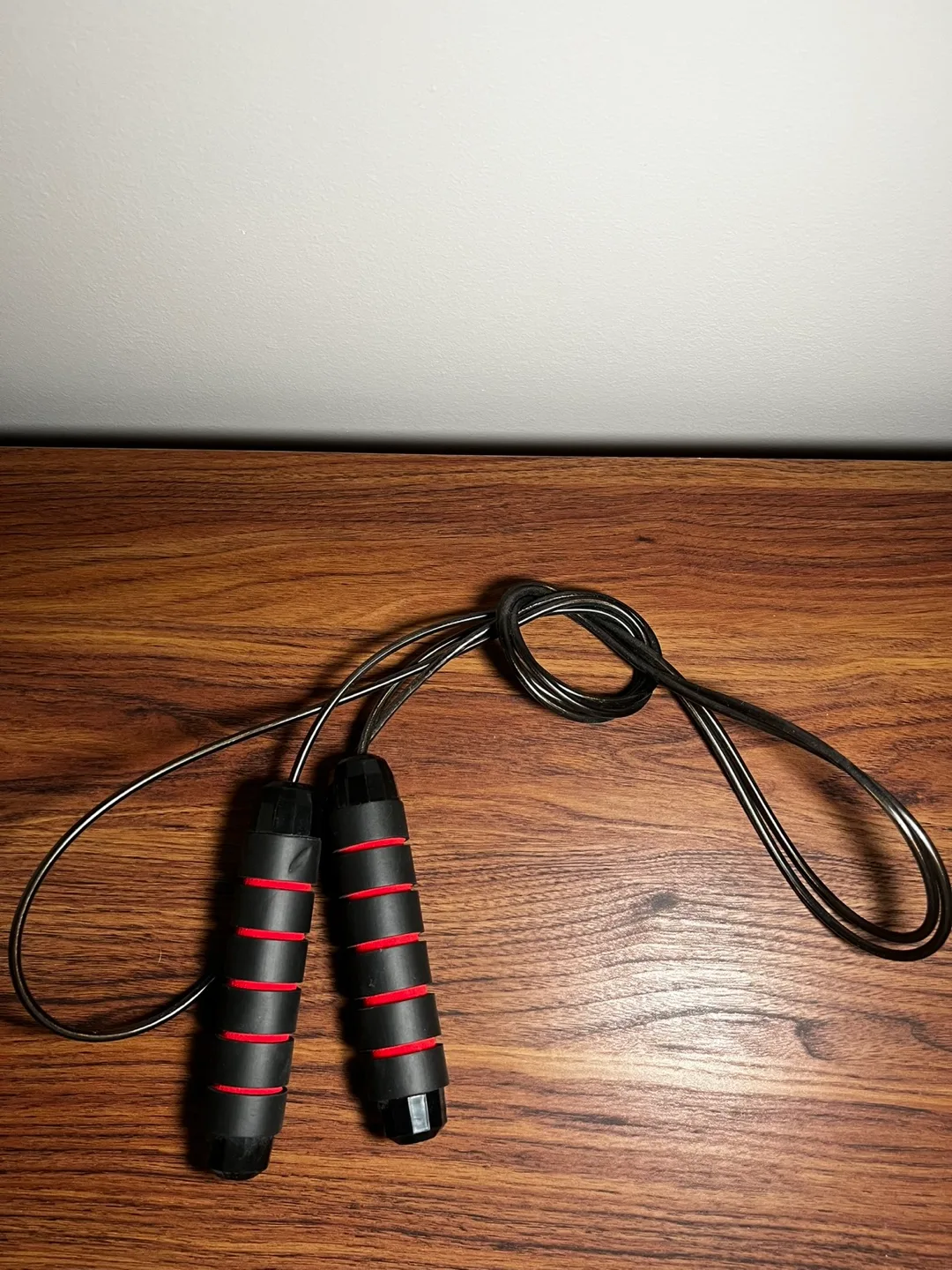 Jump Rope - Black with Red Accents thumbnail