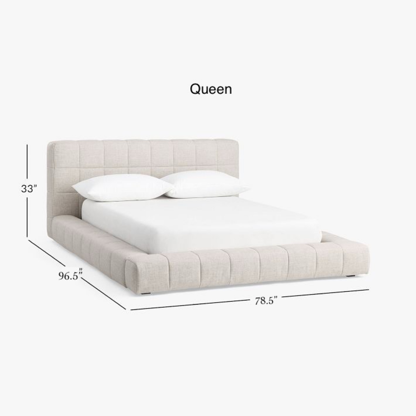 Queen Size Platform Bed Frame - photo 4