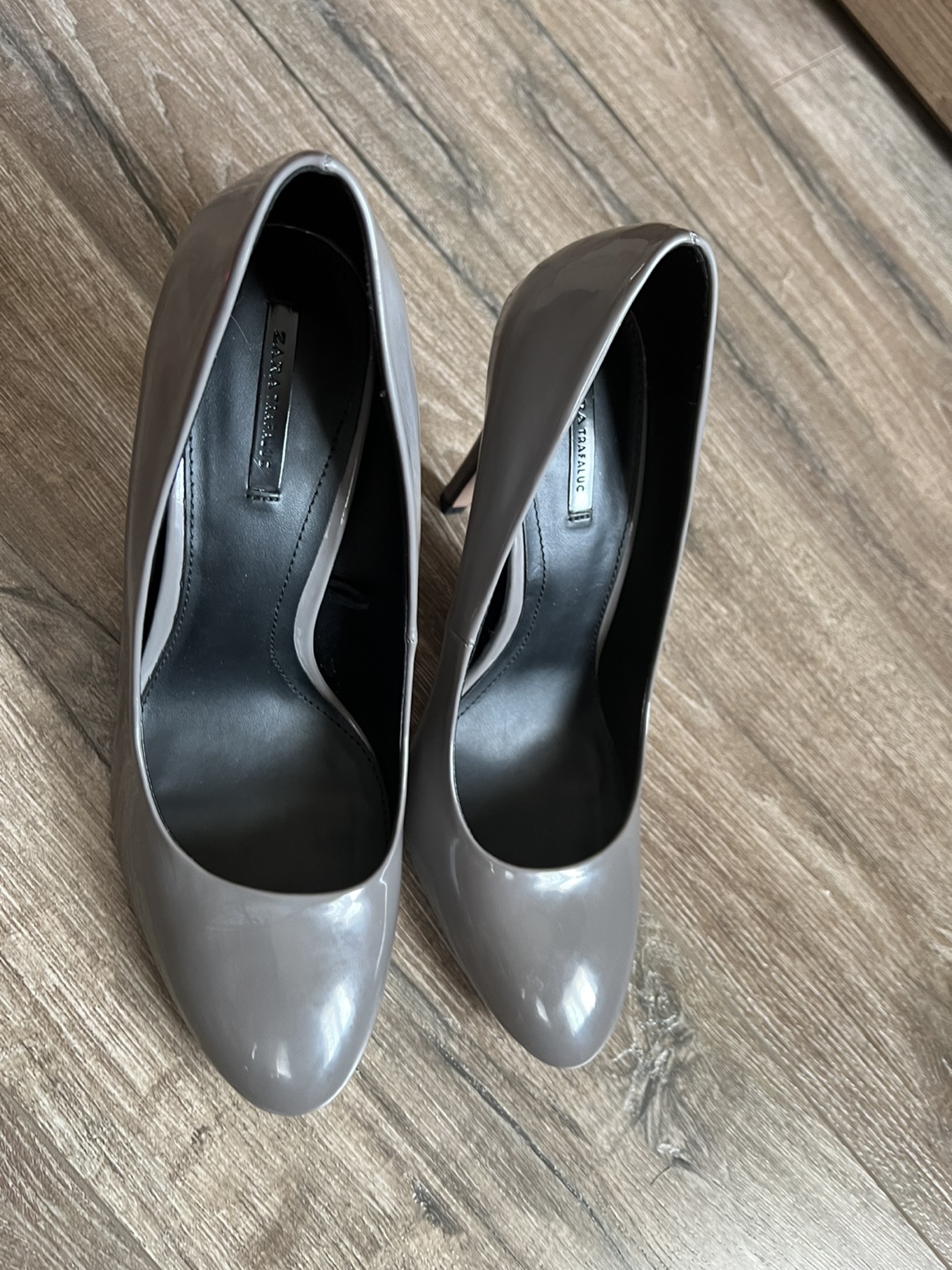 Zara Heels - Size 41 - Grey - photo 2