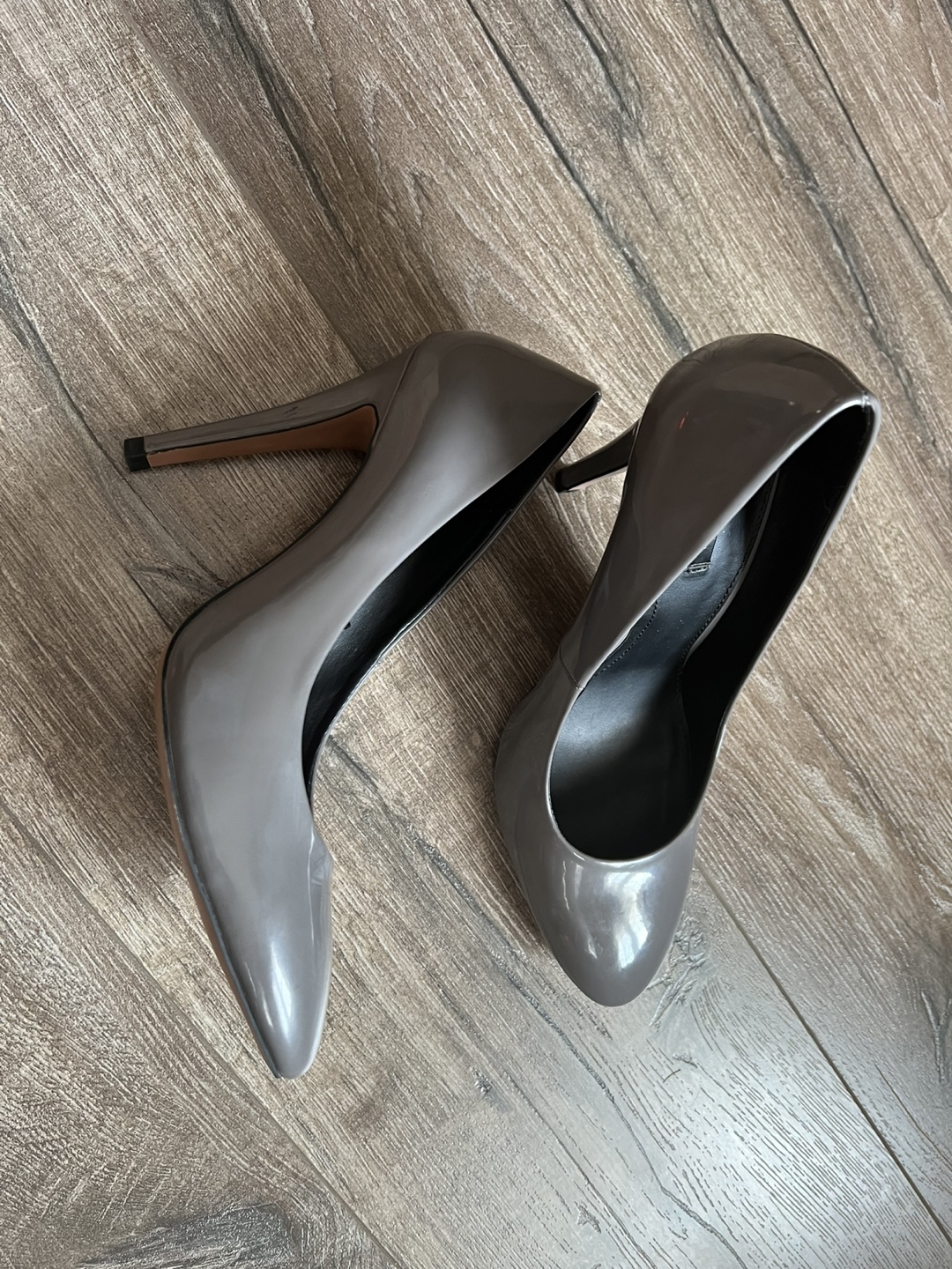 Zara Heels - Size 41 - Grey