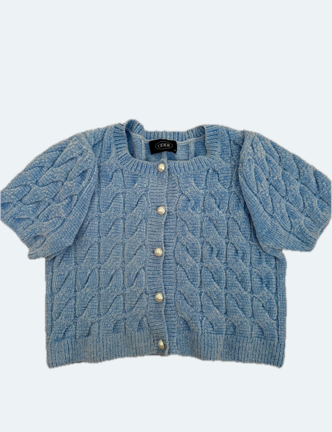 🧡Shop Cider Blue Knit Top - photo 3