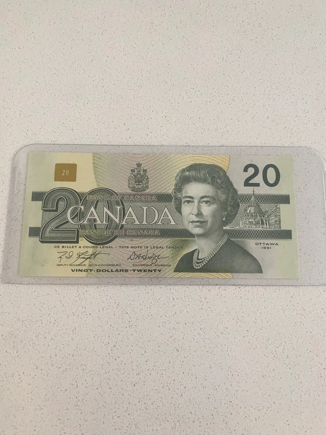 4 X Canadian $20 bills Mint Condition thumbnail