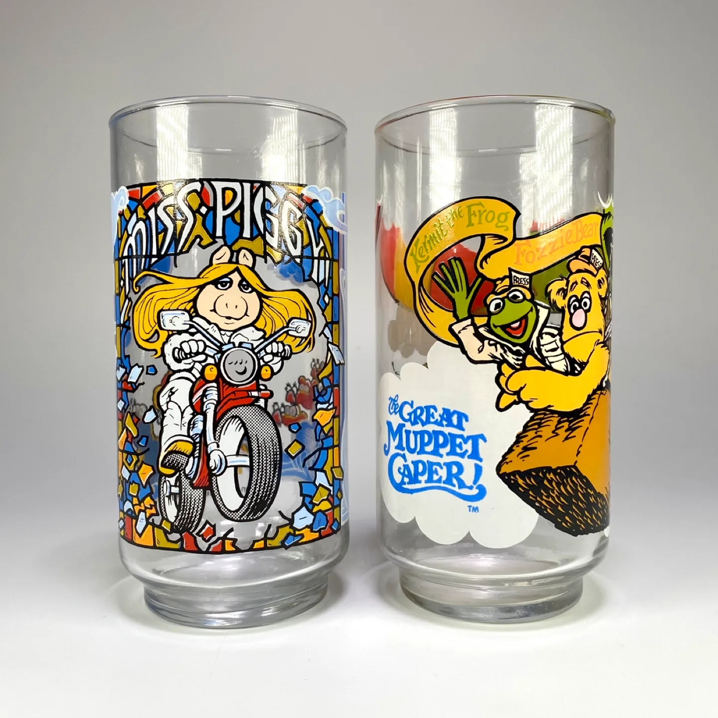 Pair of Vintage 1981 McDonald’s Muppet Glasses thumbnail