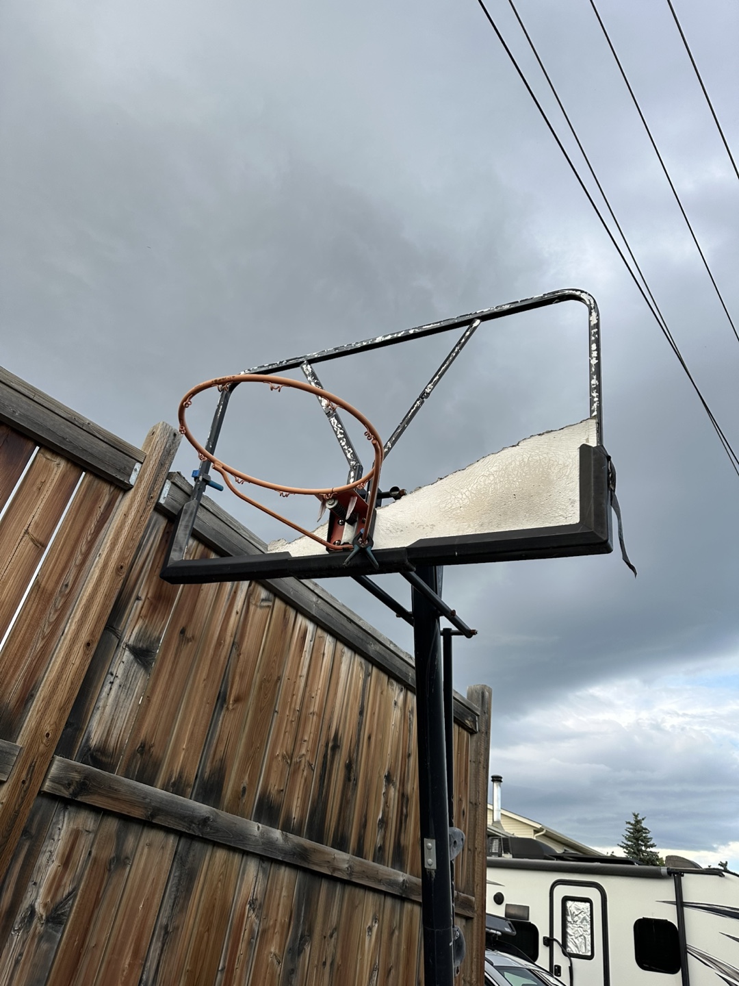 Used Portable Basketball Hoop