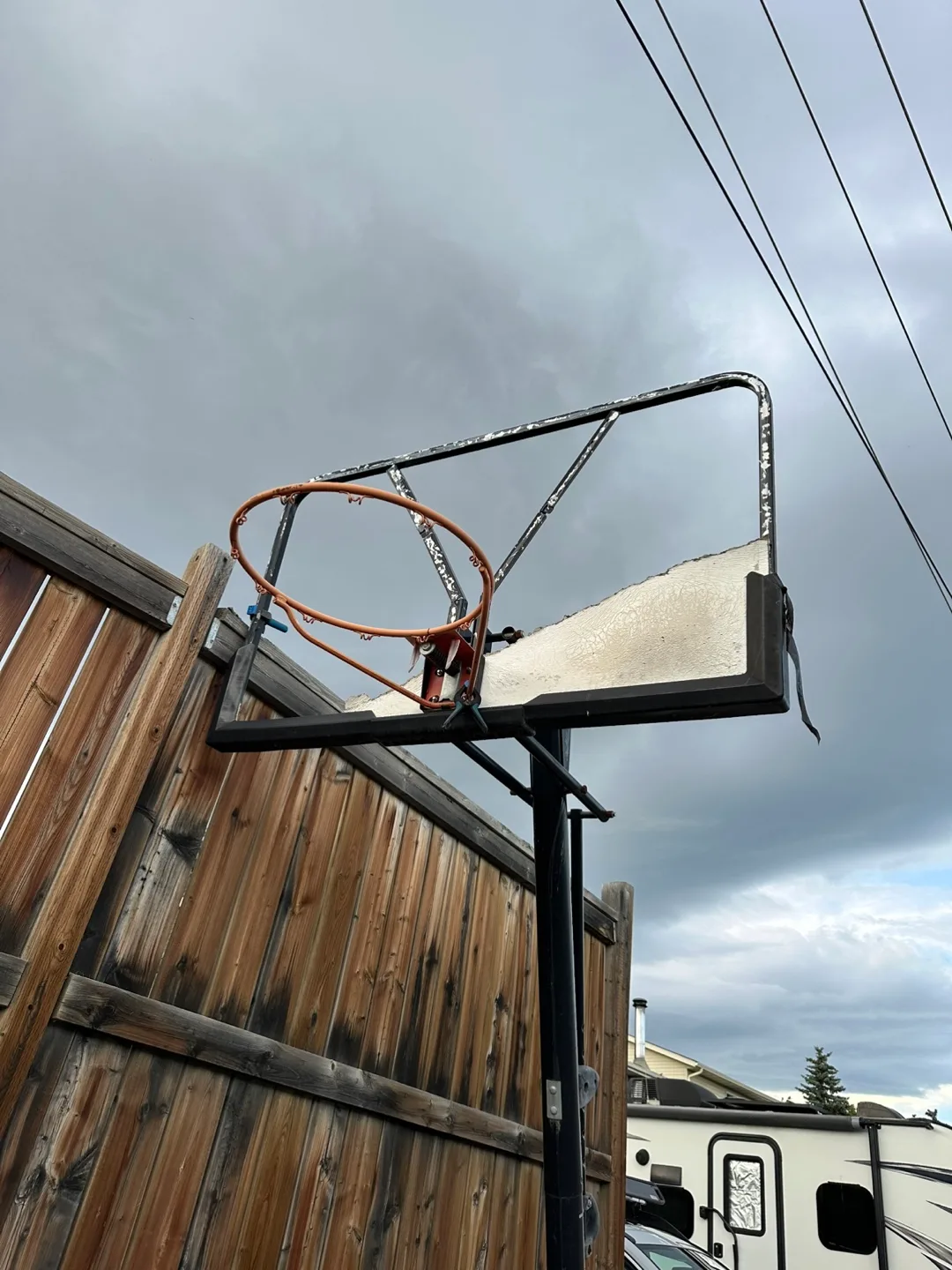 Used Portable Basketball Hoop thumbnail