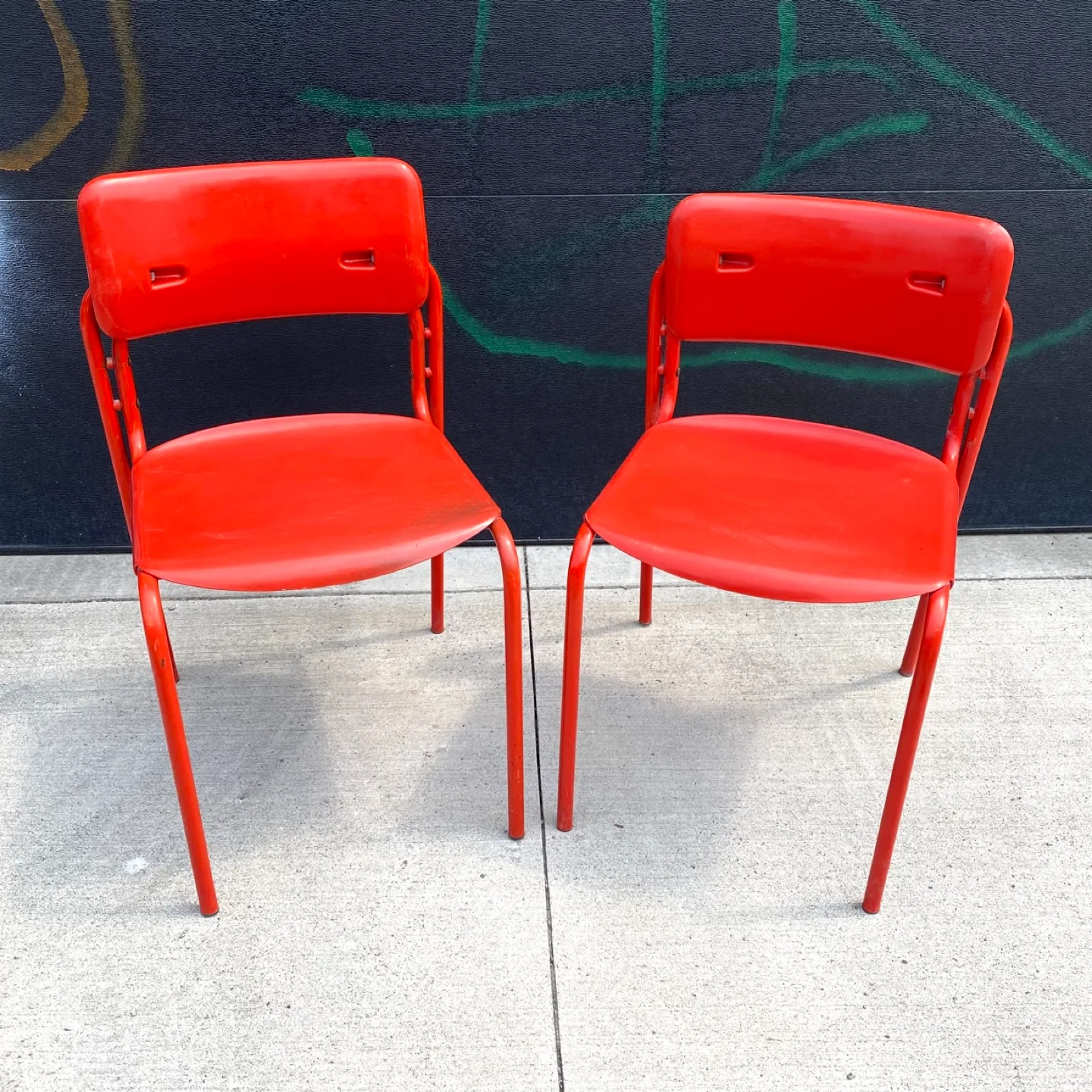 Pair of Vintage Ikea Folke Chairs thumbnail