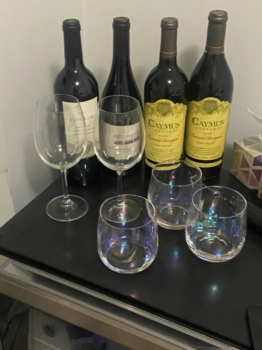 Wine Glasses - Cliff Lede & Caymus thumbnail