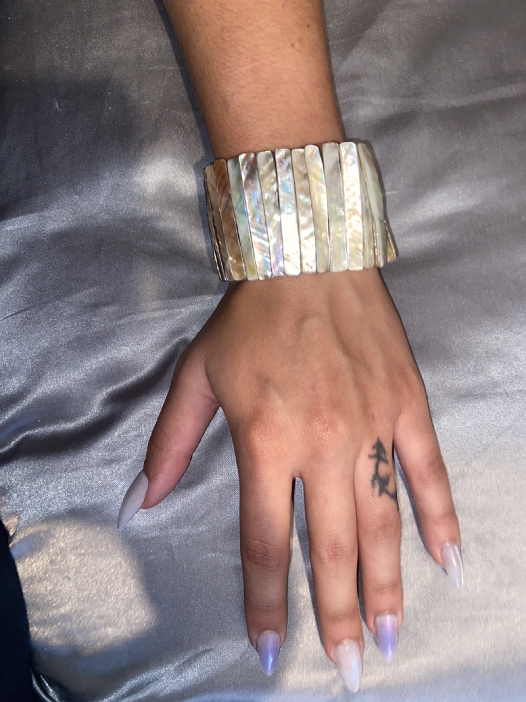 Mother of Pearl Cuff Bracelet - photo 2