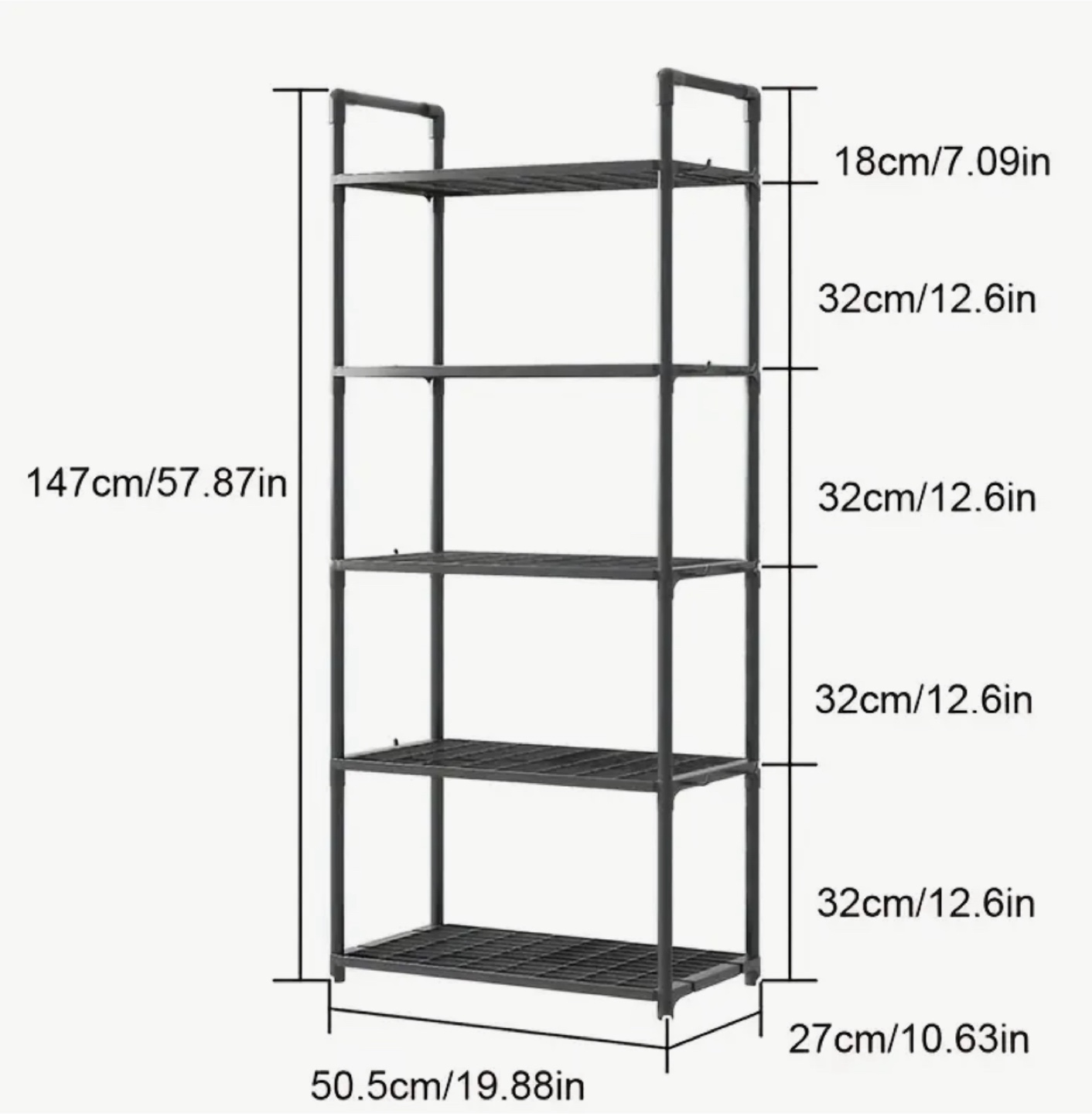 5 layer Storage Rack Shelf (Brand new in box) - photo 3
