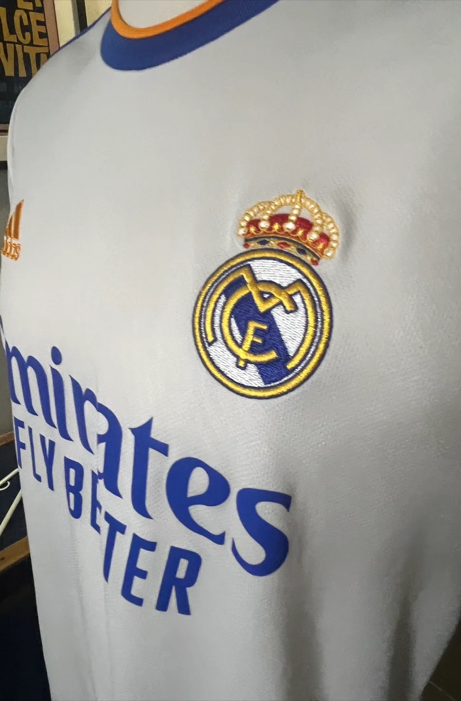 NEVER WORN Adidas Real Madrid Ramos Replica Jersey image indicator(3)