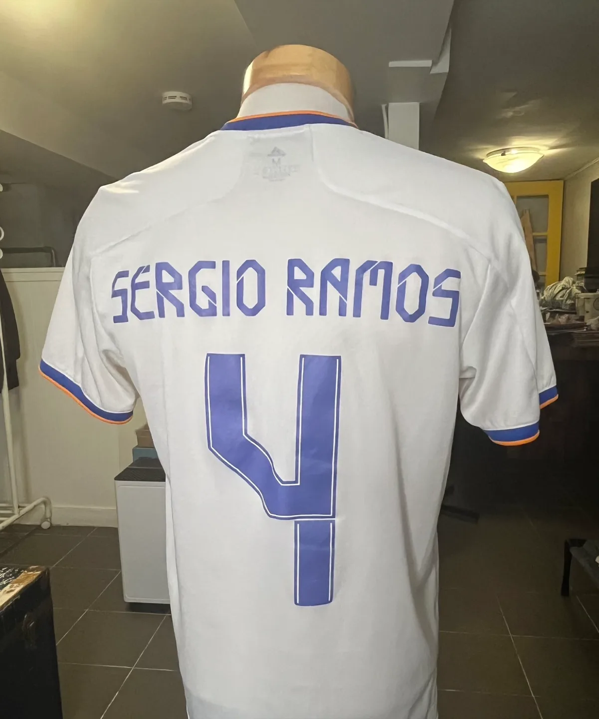 NEVER WORN Adidas Real Madrid Ramos Replica Jersey image indicator(2)
