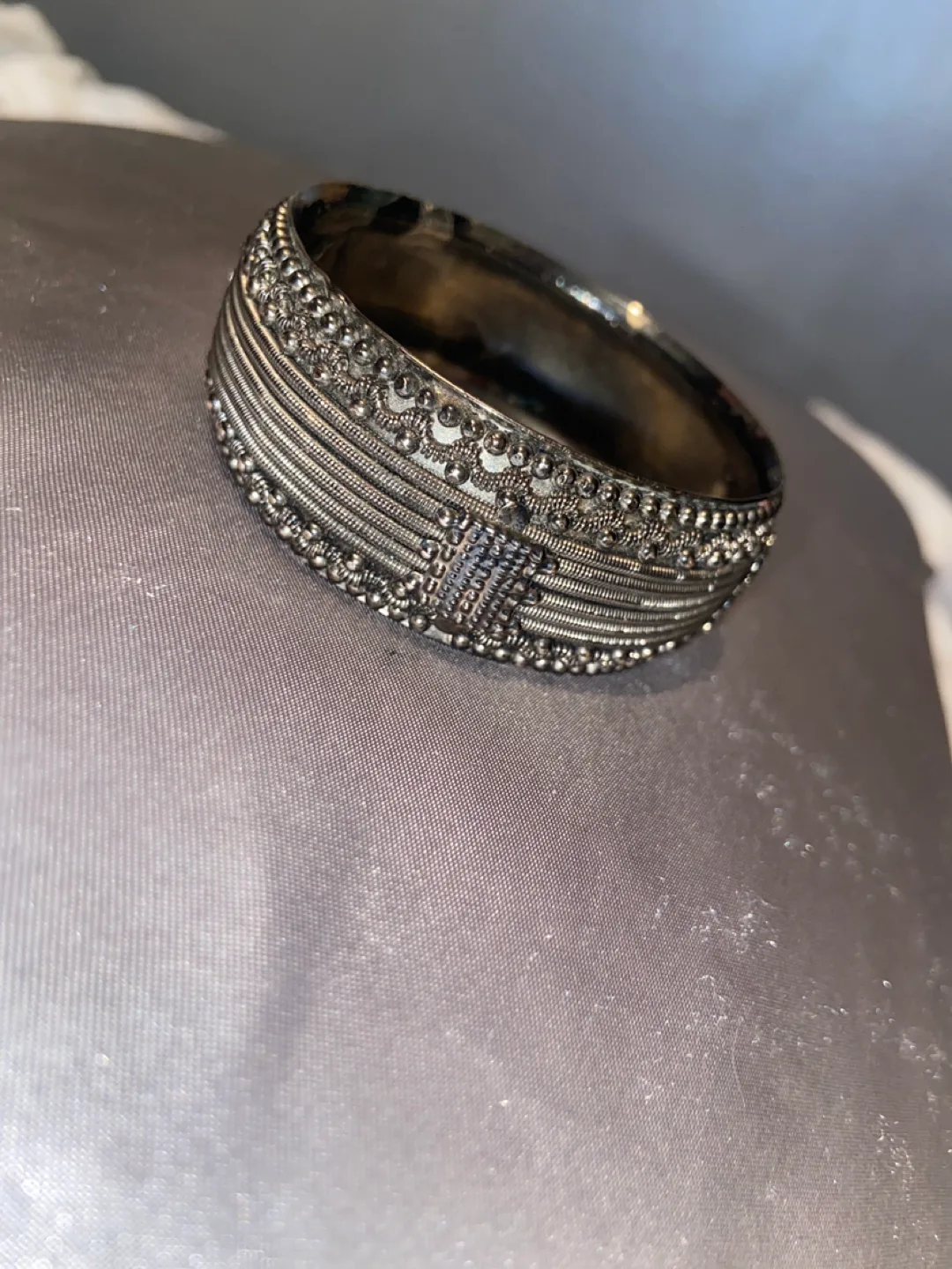 Silver Bangle Bracelet