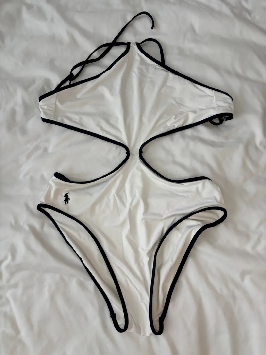 Ralph Lauren White One-Piece Swimsuit