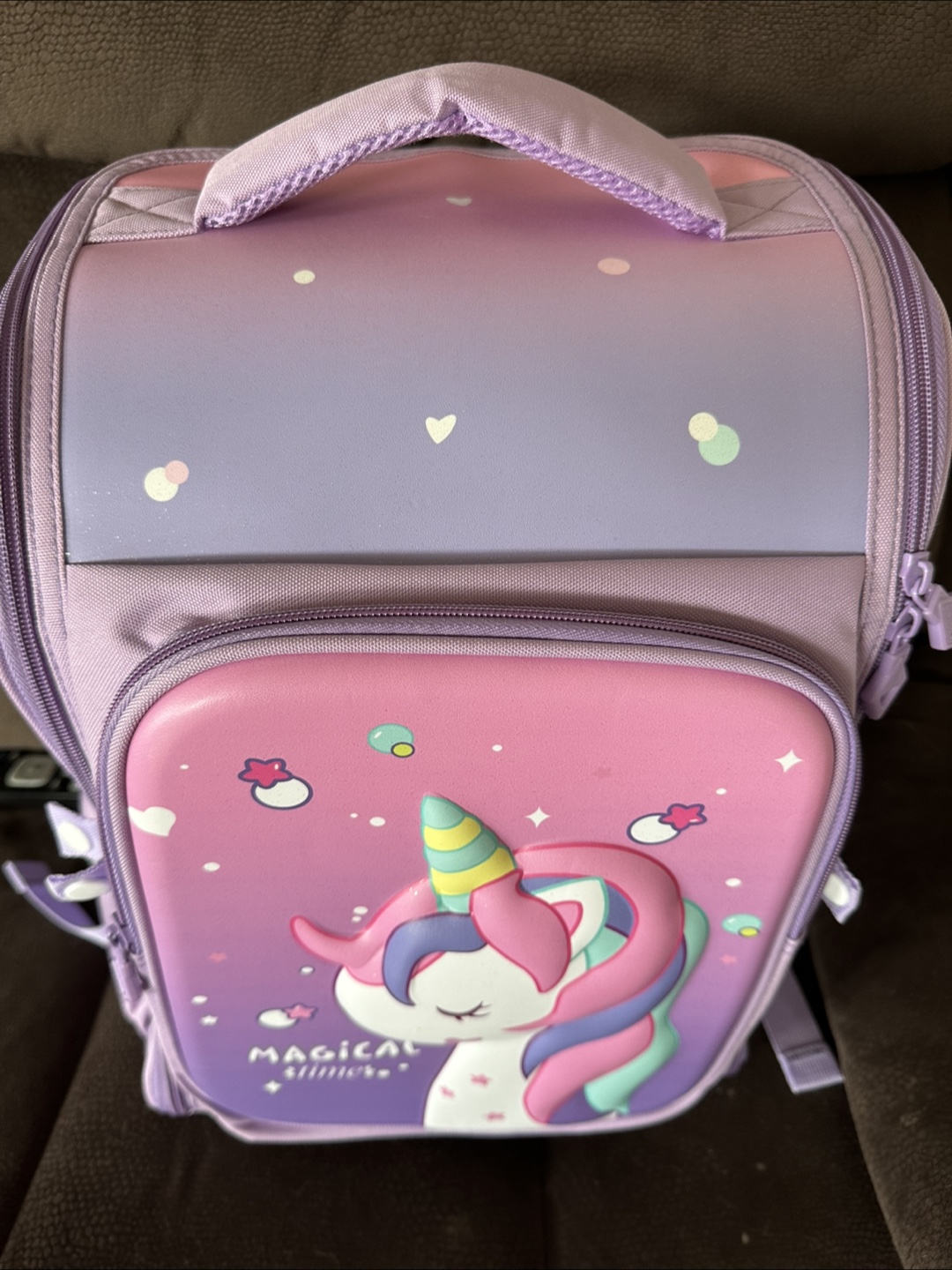 Magical Minnos Unicorn Backpack - Purple - photo 2
