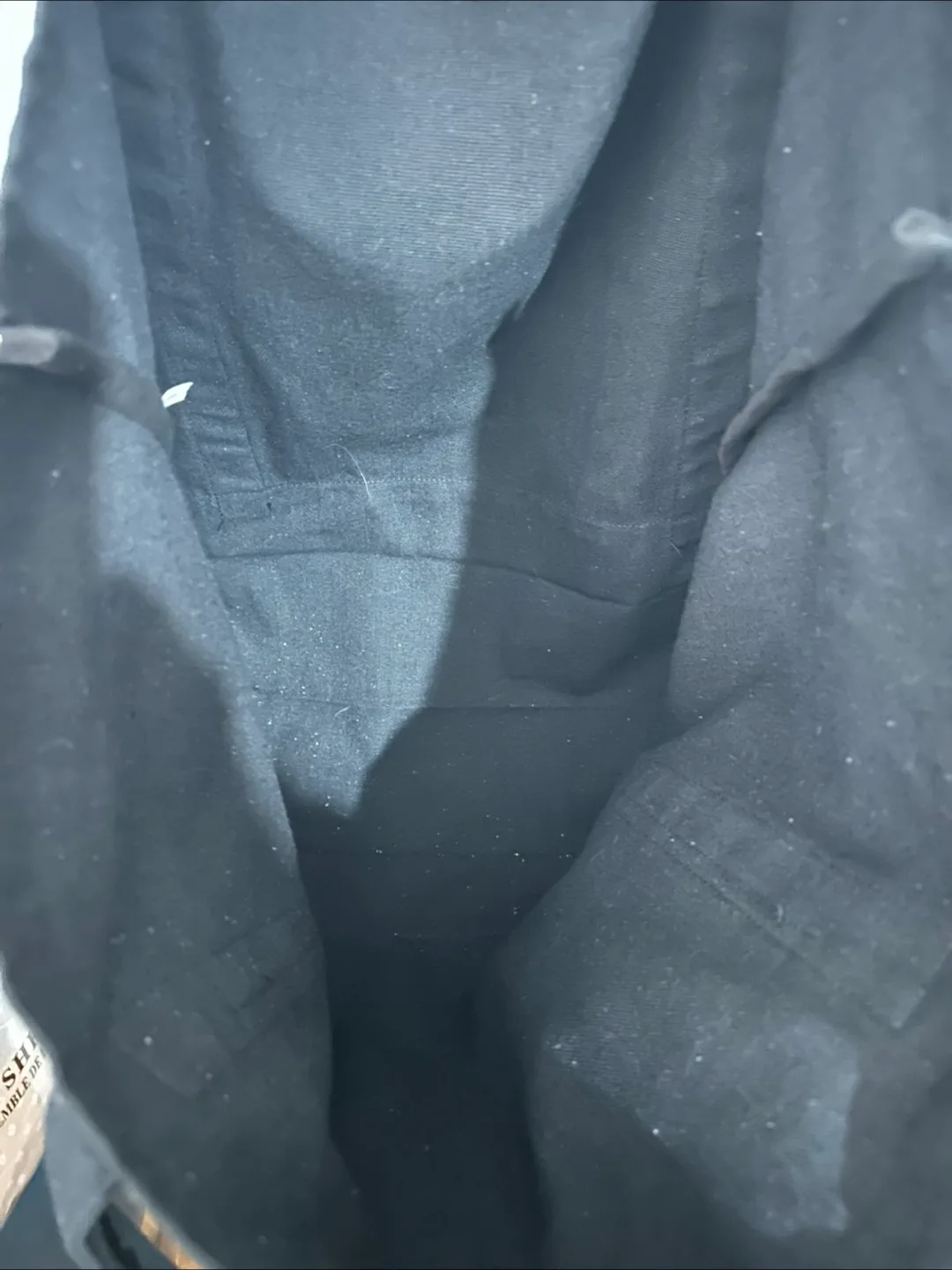 Black Cotton Tote Bag - image indicator(6)