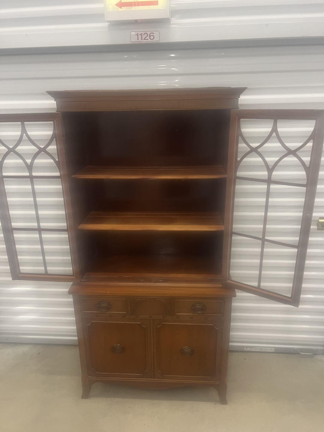 Wooden Display Cabinet - photo 4