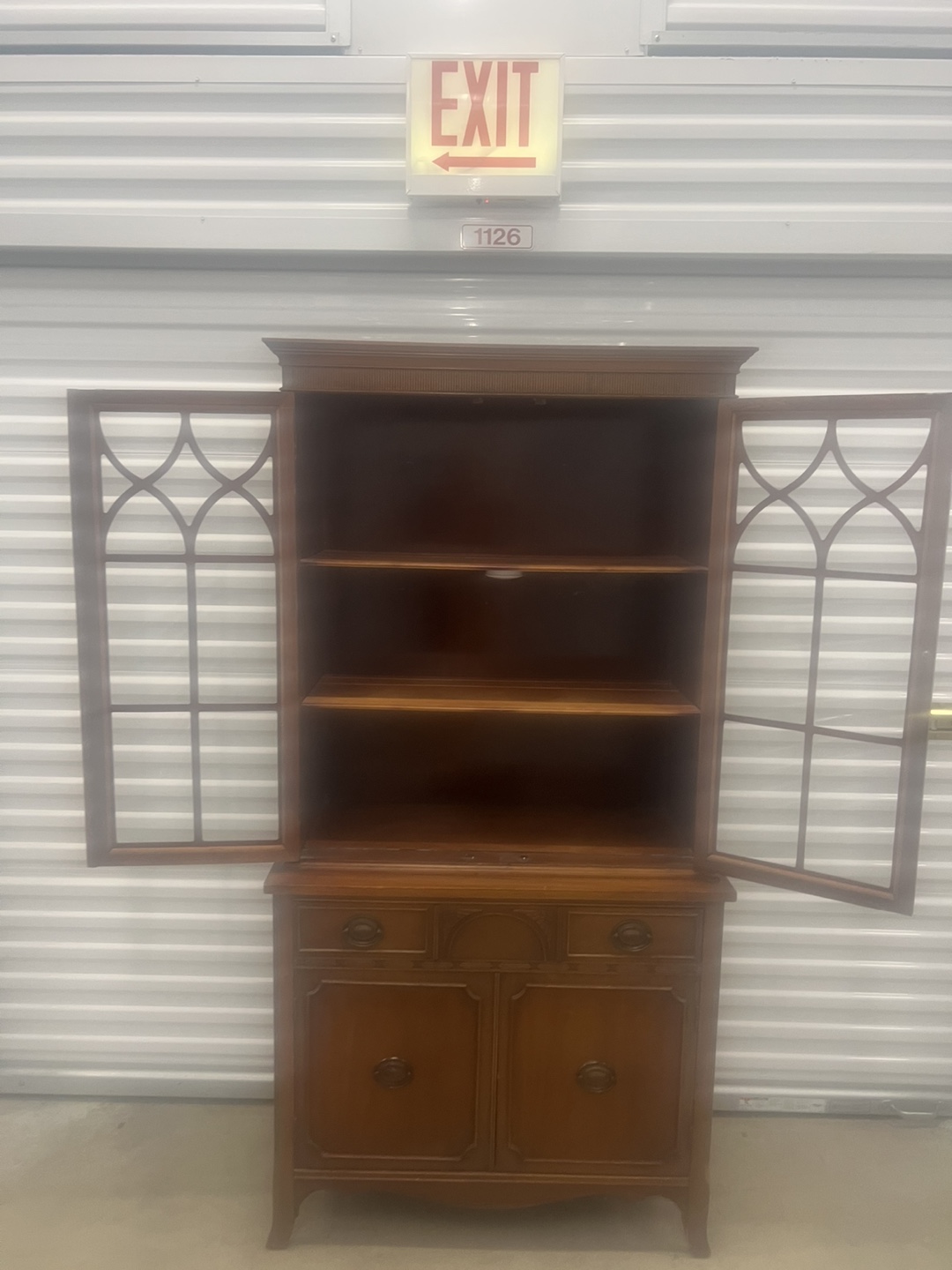 Wooden Display Cabinet - photo 5