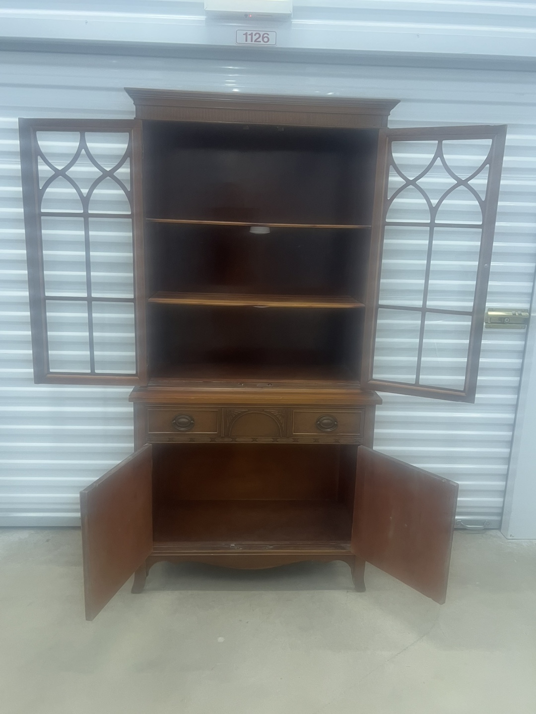 Wooden Display Cabinet - photo 2