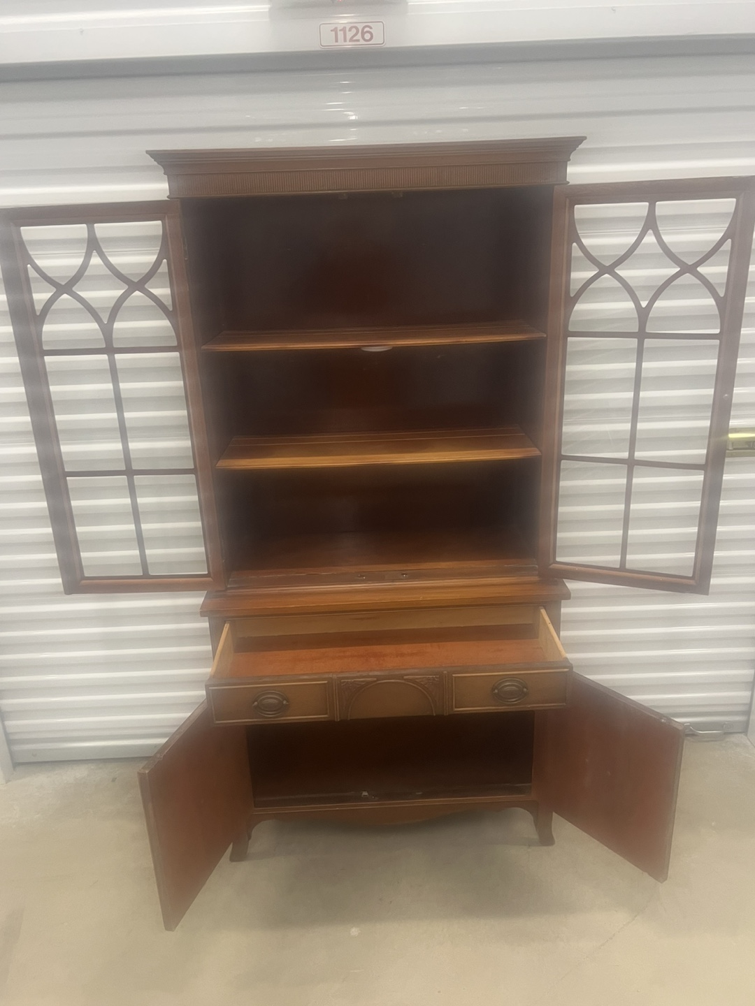 Wooden Display Cabinet - photo 3