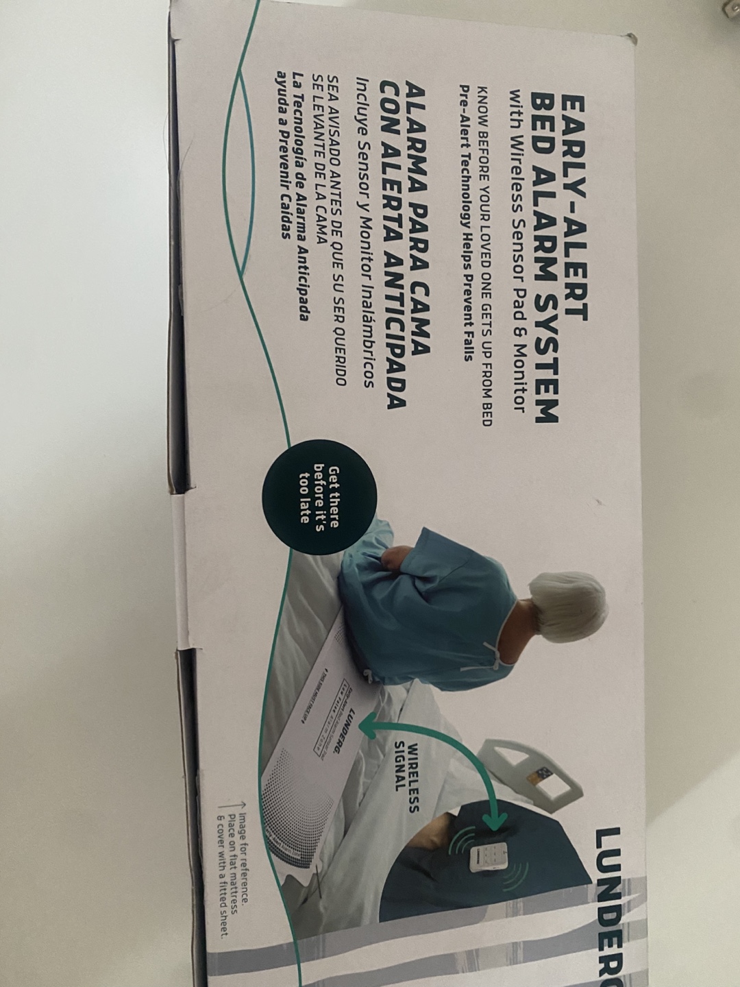 Lunderg Early-Alert Bed Alarm System (New) - photo 3