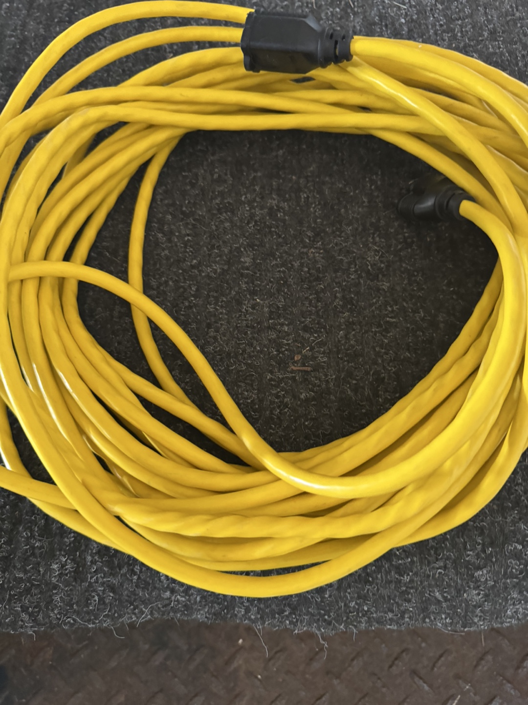 Yellow Extension Cord