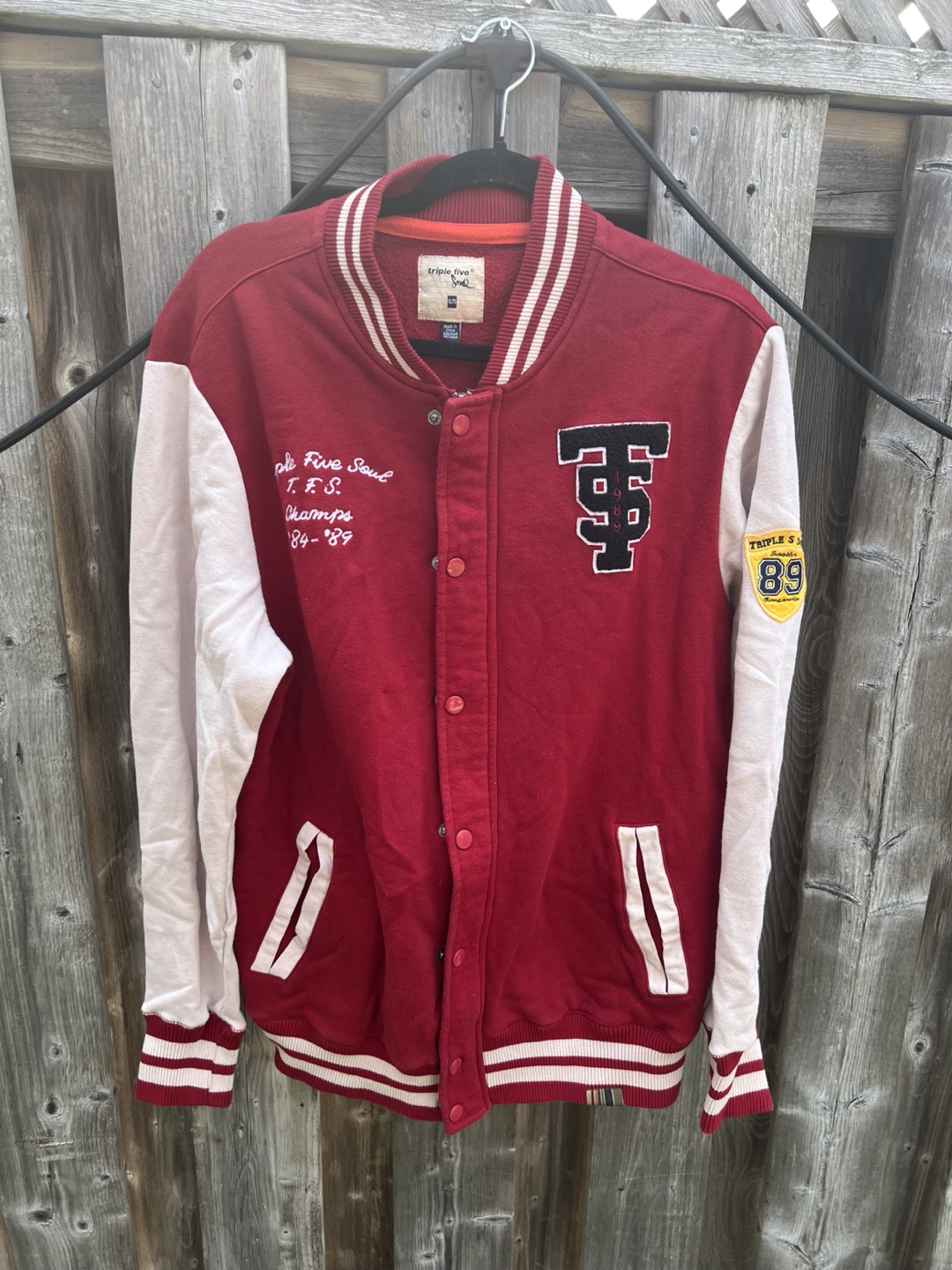 Triple Five Soul XL Varsity Jacket
