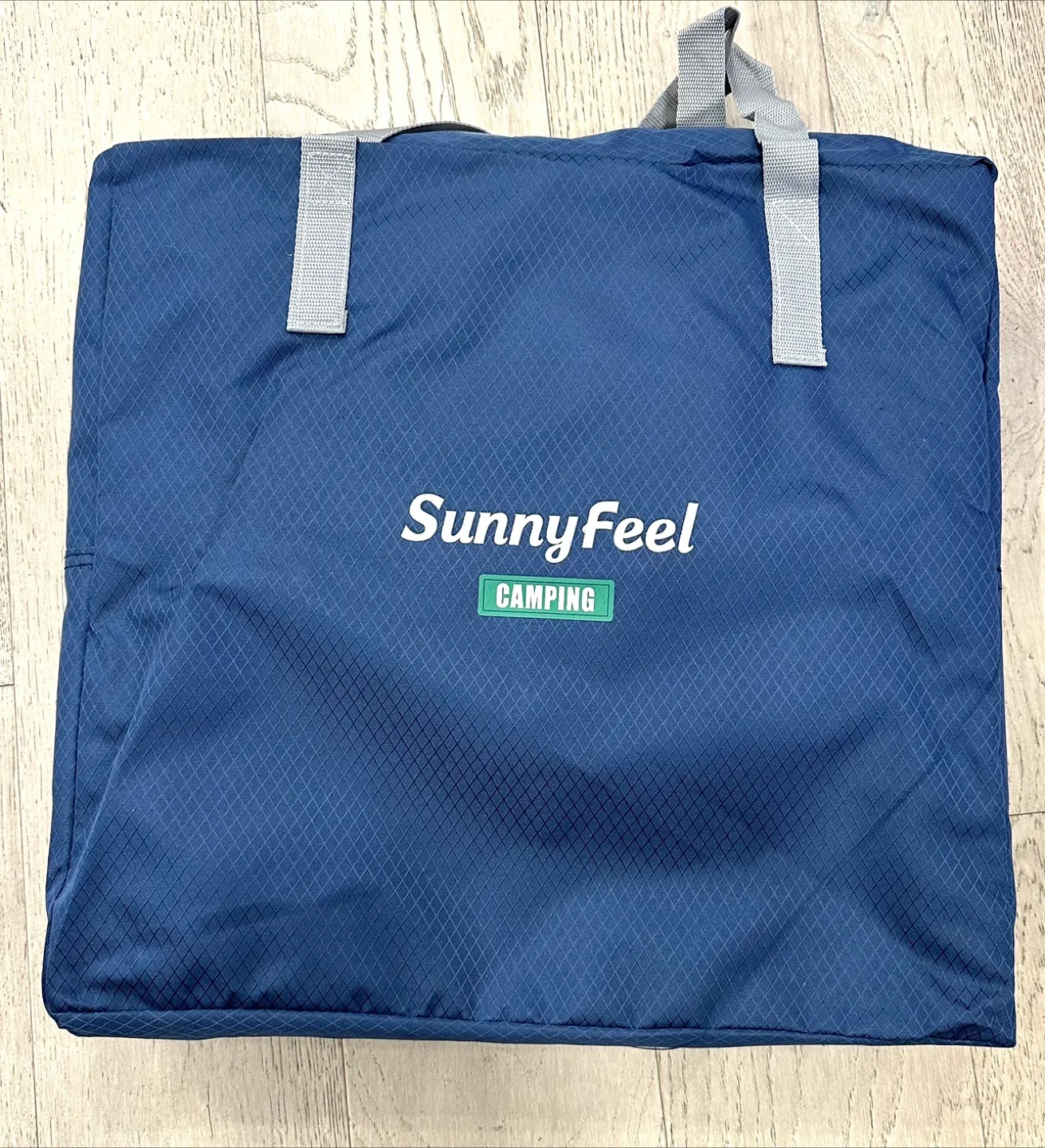 SunnyFeel Camping Chair - Blue Cushioned image indicator(2)