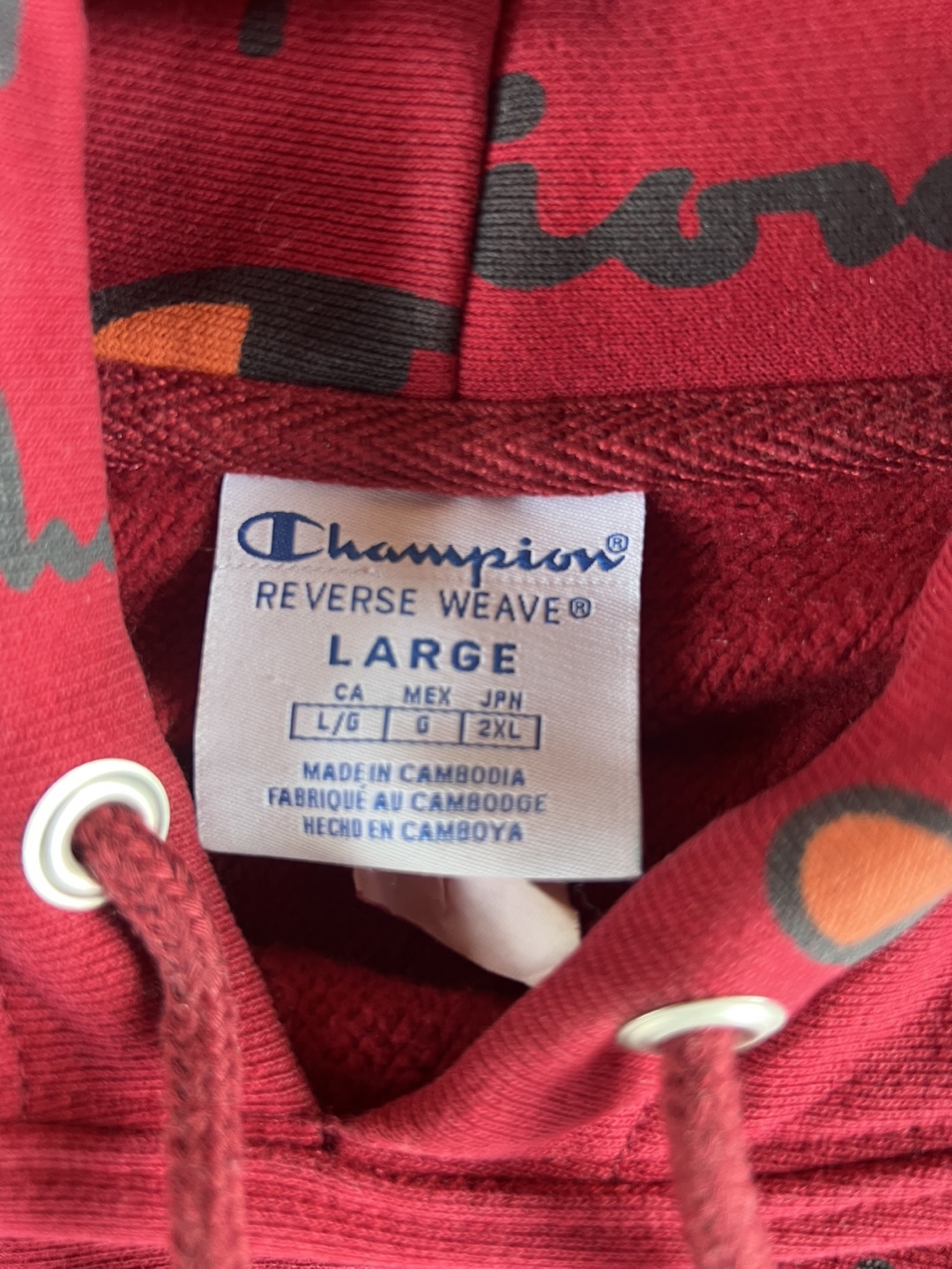 Champion Reverse Weave Hoodie - Size Large - photo 3