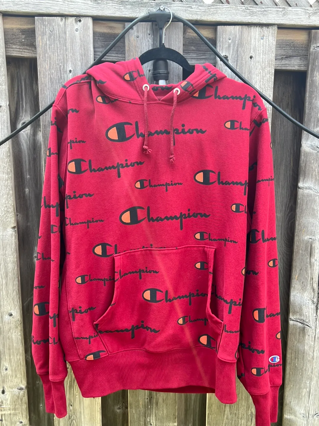Champion Reverse Weave Hoodie - Size Large thumbnail