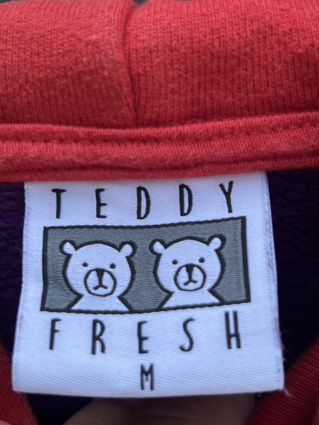 Teddy Fresh Colour Block Hoodie, Size M - photo 3