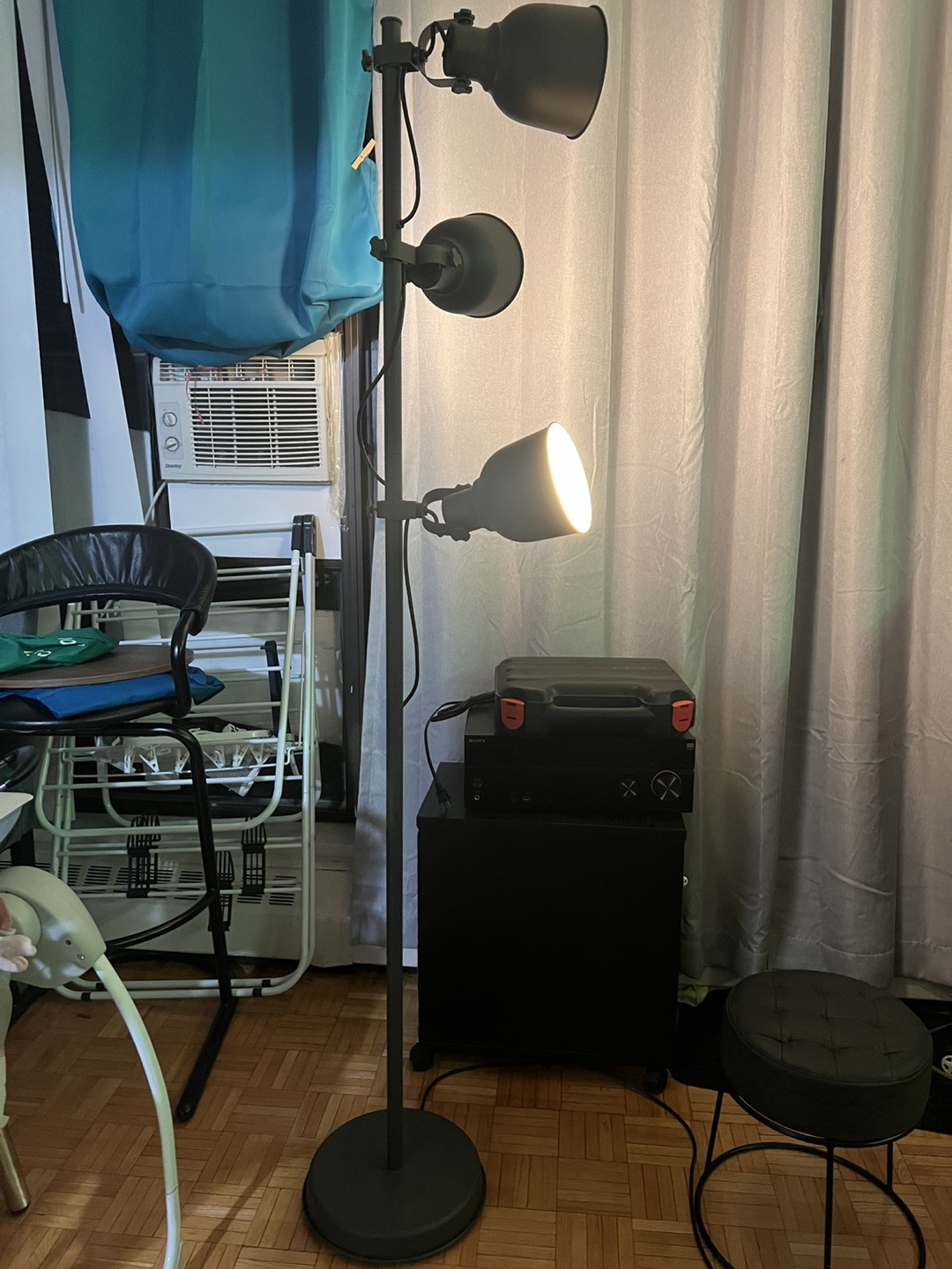 Ikea Modern Floor Lamp - Black - photo 3