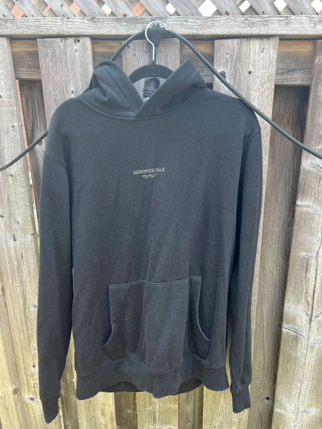Aeropostale Black Hoodie - Size XL thumbnail