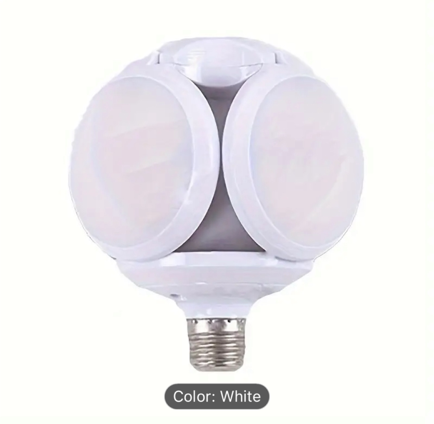 Foldable LED Garage Light - White