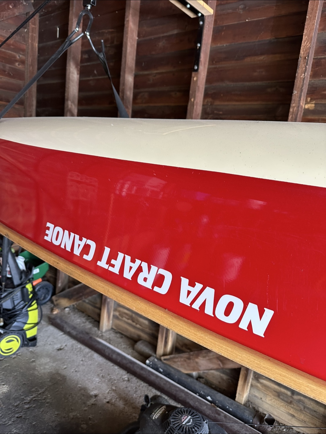 Nova Craft Canoe Prospector 17’  Red & White - photo 2