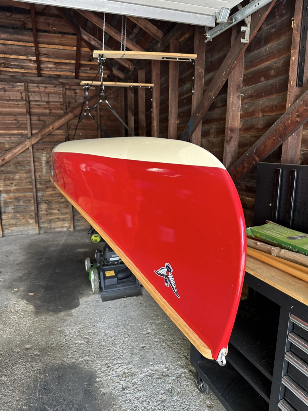 Nova Craft Canoe Prospector 17’  Red & White - photo 3