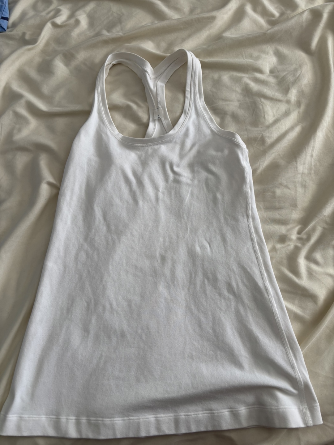 Lululemon White Tank Top - Size 6