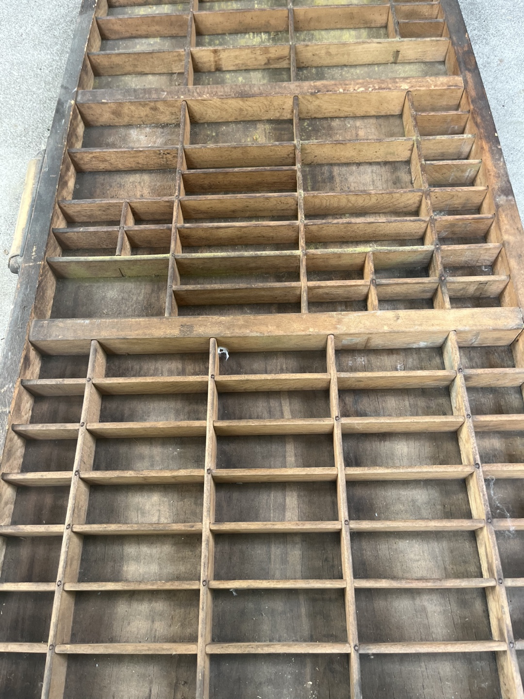 Vintage Wooden Letterpress Tray - 36 Lydian Bold - photo 2