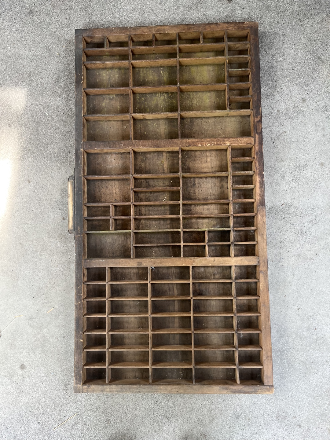 Vintage Wooden Letterpress Tray - 36 Lydian Bold - photo 3