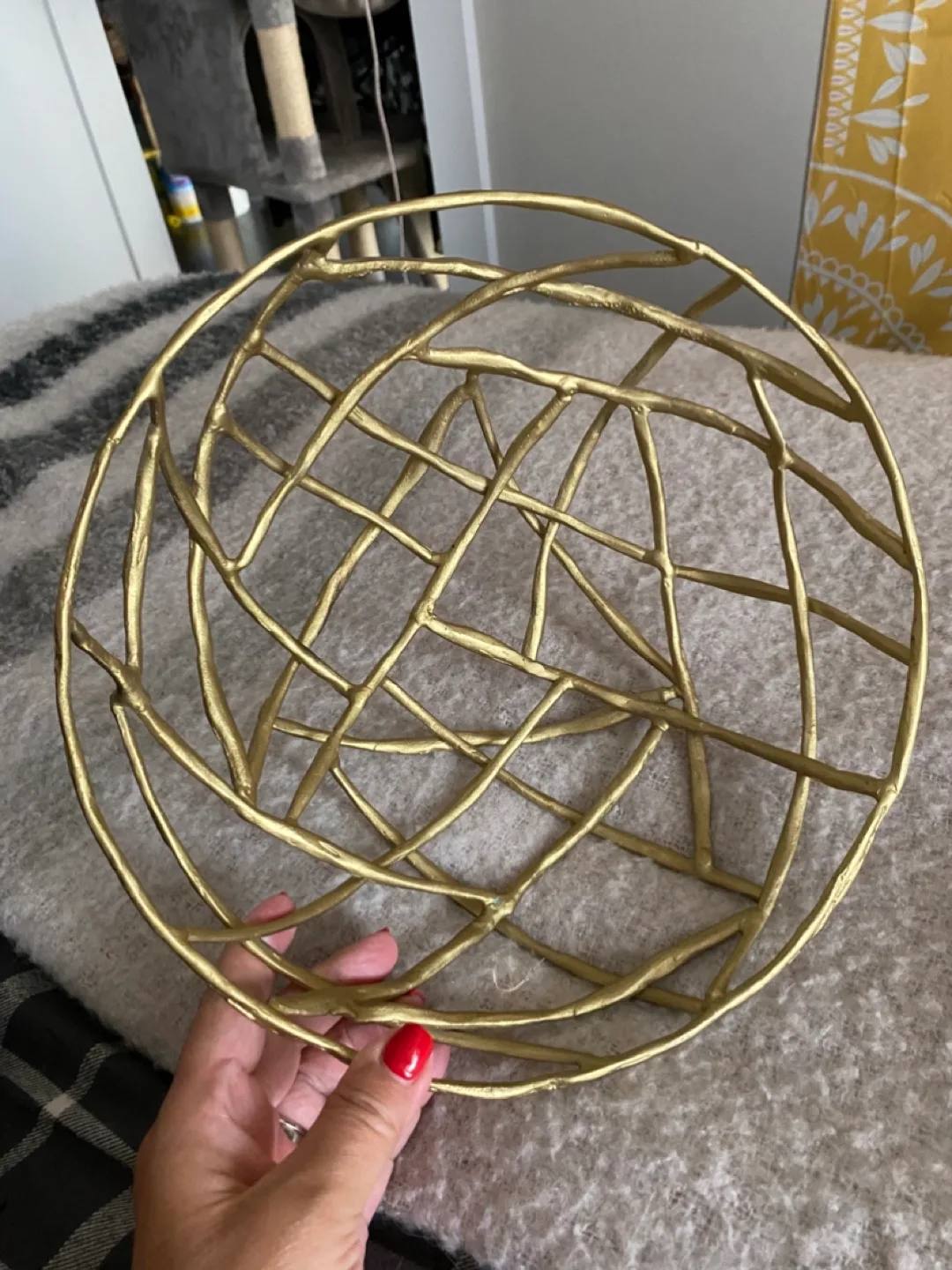 🧡Gold Decorative Metal Sphere image indicator(2)