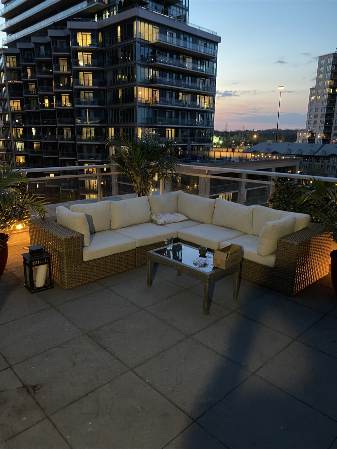Outdoor Wicker Sectional Sofa Set - photo 2