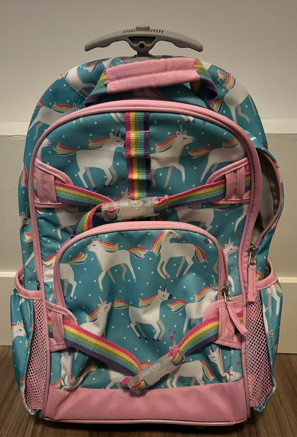 Pottery Barn Kids Unicorn Rolling Backpack thumbnail