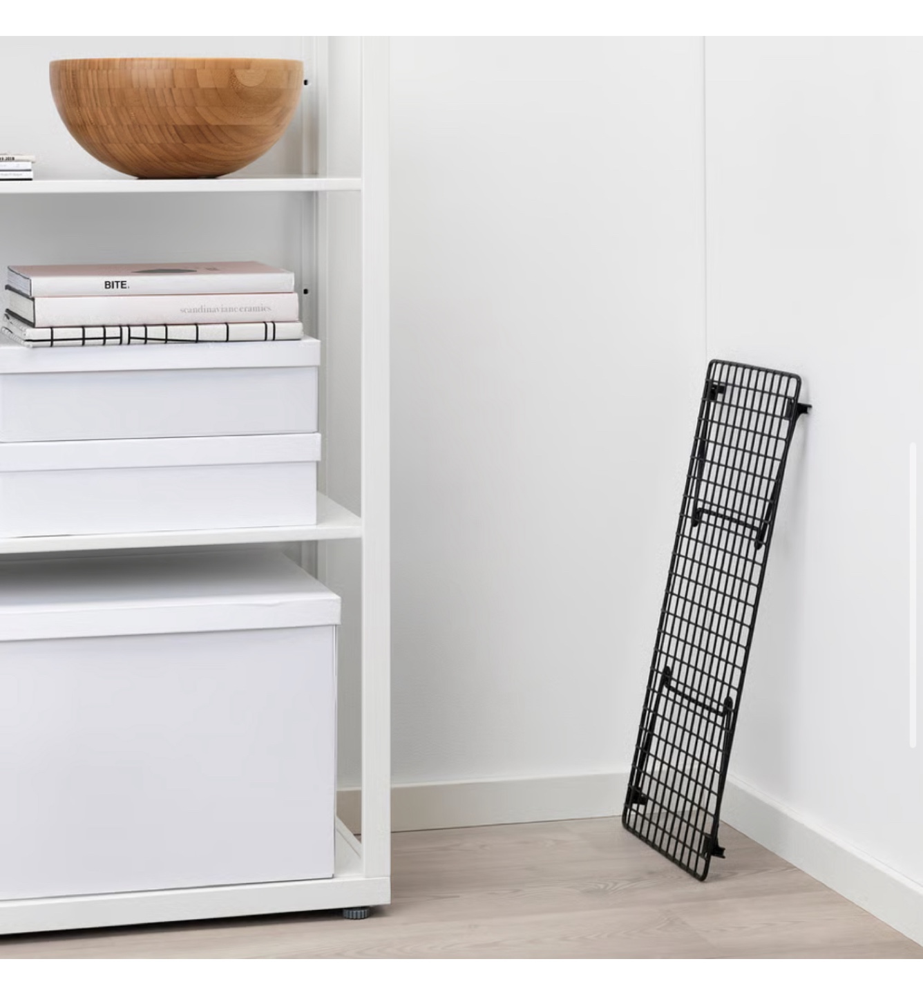 IKEA Grejig stackable shoe rack in grey - photo 3
