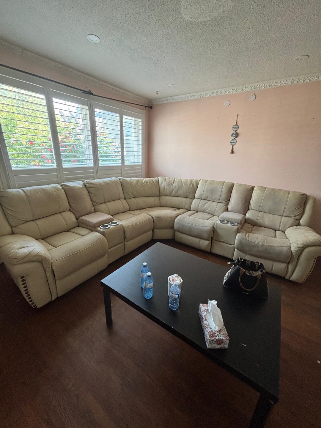 Power Reclining Leather Sectional Sofa