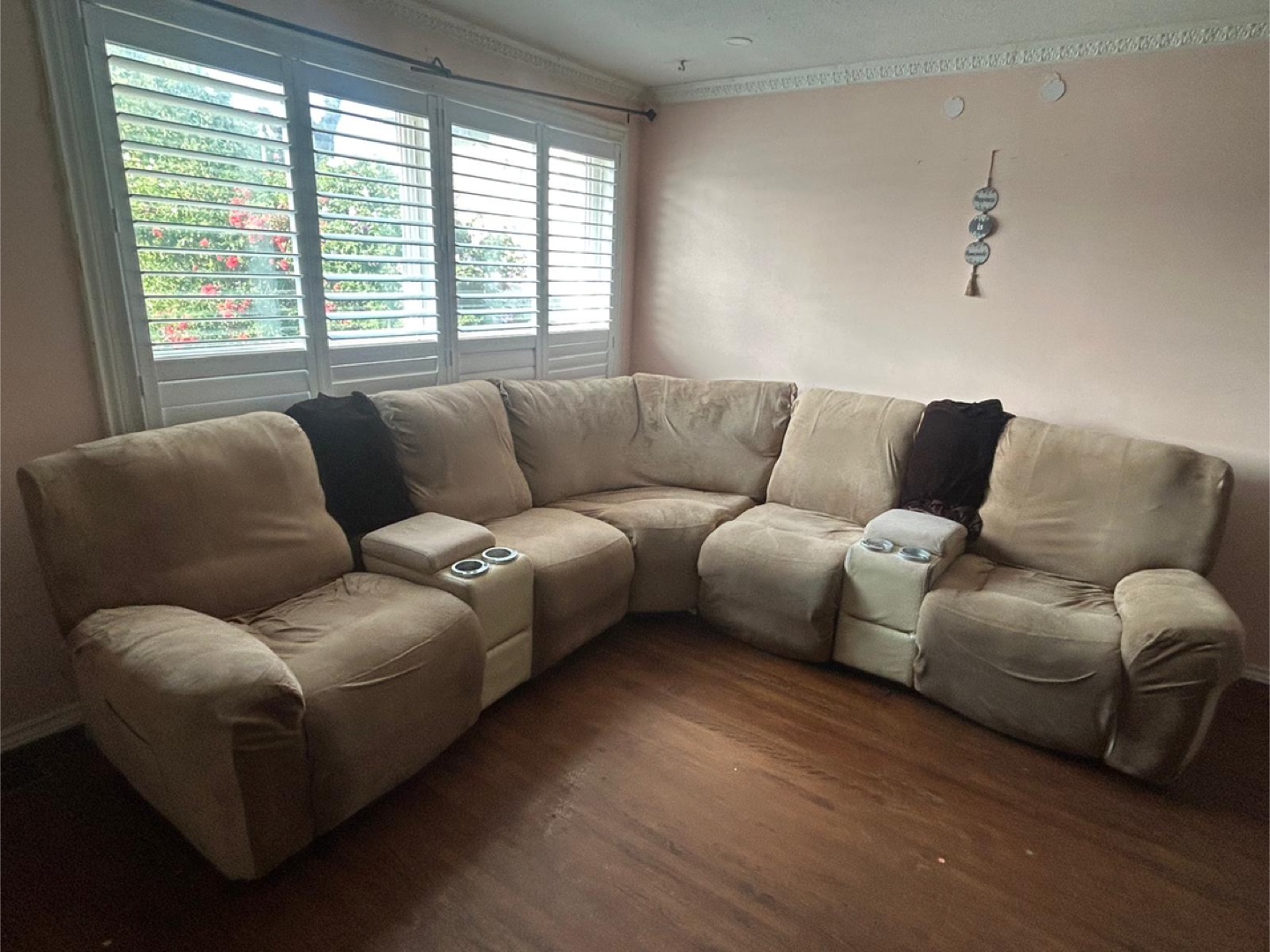 Power Reclining Leather Sectional Sofa - photo 4