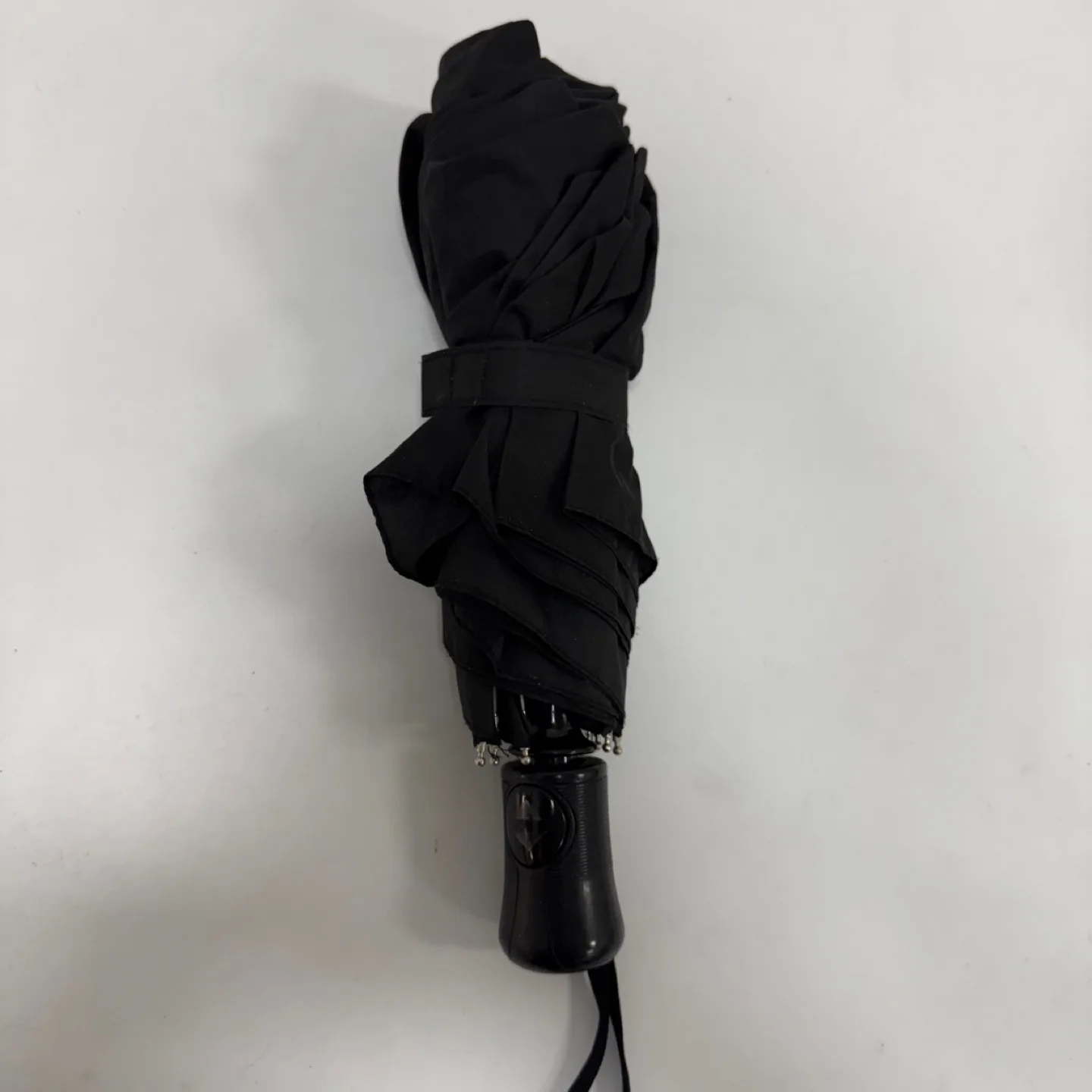 Compact Black Umbrella with Auto Open/Close Button thumbnail