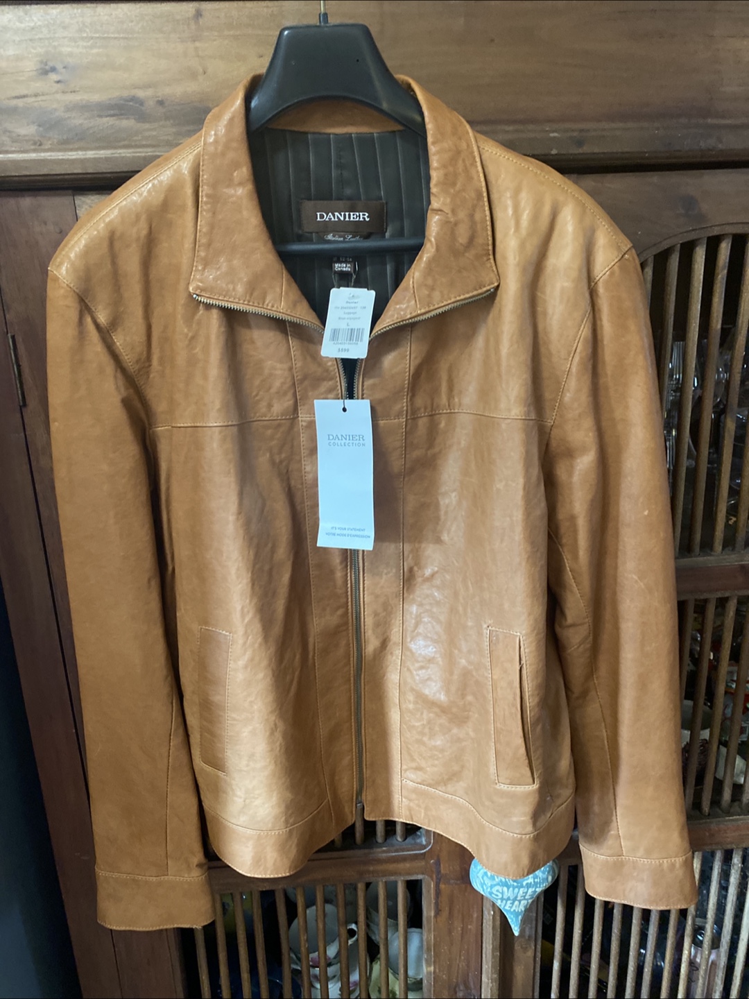 DANIER Leather Jacket - Size L