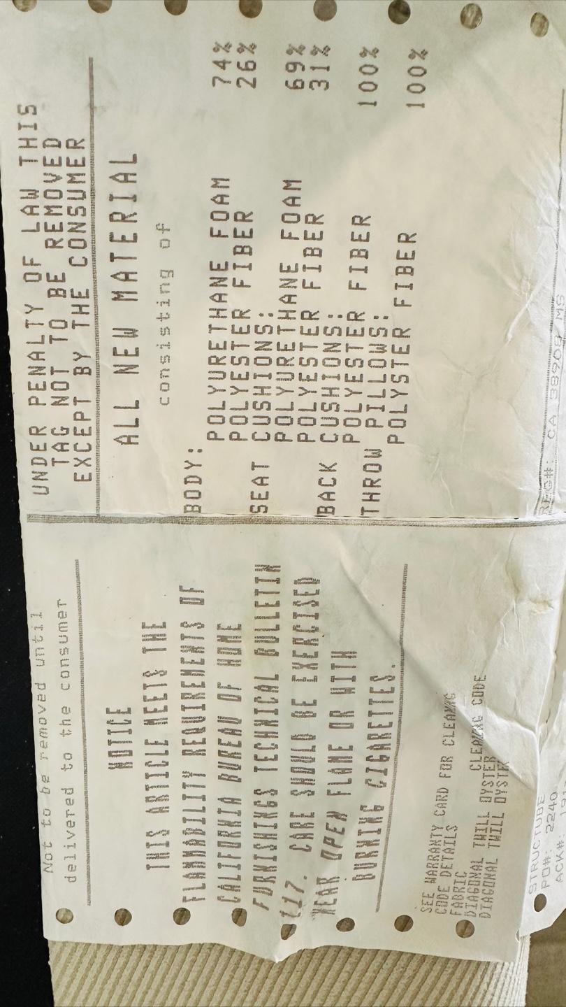 MaxxHome Sofa Cushions - Like New! - photo 5